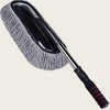 Car Wash Brush with Flexible Stainless Steel Handle – Microfiber