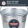 Behrens 1212 Hot-Dipped Galvanized Steel Utility Pail, 12-Quart