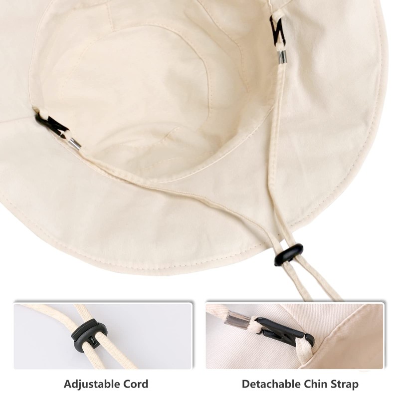 Women's Sun Hat Ultra Wide Brim Bucket Hat for Summer