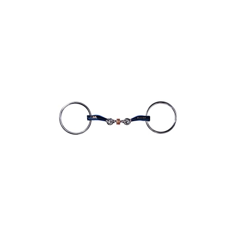 AK Loose Ring Double Jointed Lozenge with Cooper Roller Horse
