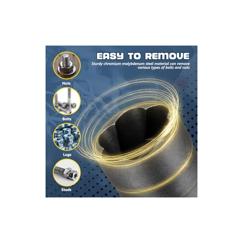 Juego de 32 Piezas Extractor de Tornillos