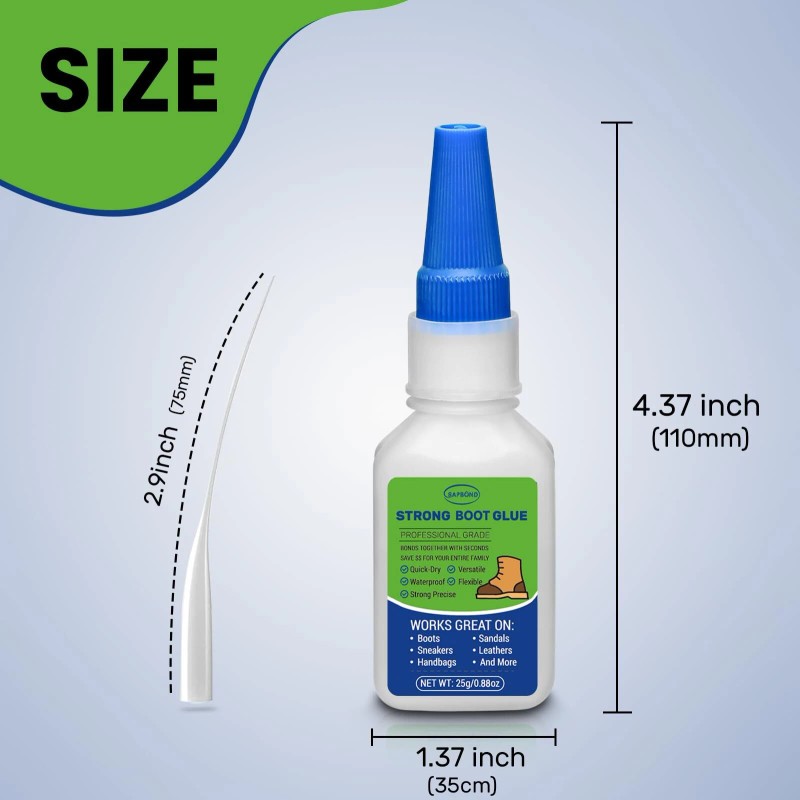 SAPBOND 25g Cowboy Boots Glue Repair Waterproof: Professional glue to