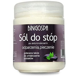 BINGOSPA Salt for Feet Acceptable for Wound Spots and Blisters, 550 g