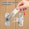 BEILUBANG Door Latch 2 Pcs Barn Door Latch With Screws