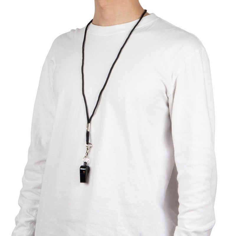 Mikasa Whistle Praecho Whistle, Black, WH-2 BK