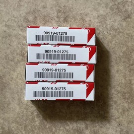 Toyota 4 Pc Genuine Toyota 2009-2014 Corolla Iridium Spark Plug ZRE142 OEM 90919-01275