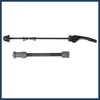INFINAUTO 1 Set 9.5mm Quick Release Bearing Rear Hollow Axle