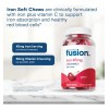 Bariatric Fusion Hierro Vitamina C Masticable 60 Chews Cereza Nutricional