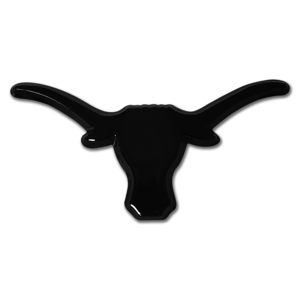 Elektroplate University of Texas (Longhorn) Black Emblem