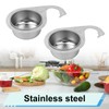 2pcs Swan Sink Strainer Basket, Premium Stainless Steel Hanging Kitchen