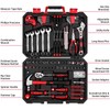 DEKOPRO Tool Set:158 Piece Home Tool Kit, Household Basic Repair
