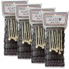 ALAZCO 28 pc Vintage Style Hair Roller Medium BRUSH ROLLERS