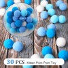 GEEHUA Pack of 30 Cat Toy Ball, 3 cm Soft