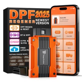 TopTekk Heavy Duty Truck Essentials for DPF Regeneration and Reset Device for Truck Drivers, Compatible with Cummins Engines, Smart One-Click DPF Regen with Condition Detection