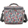 FlowFly Insulated Lunch Bag Adult Lunch Box Large Cooler Tote