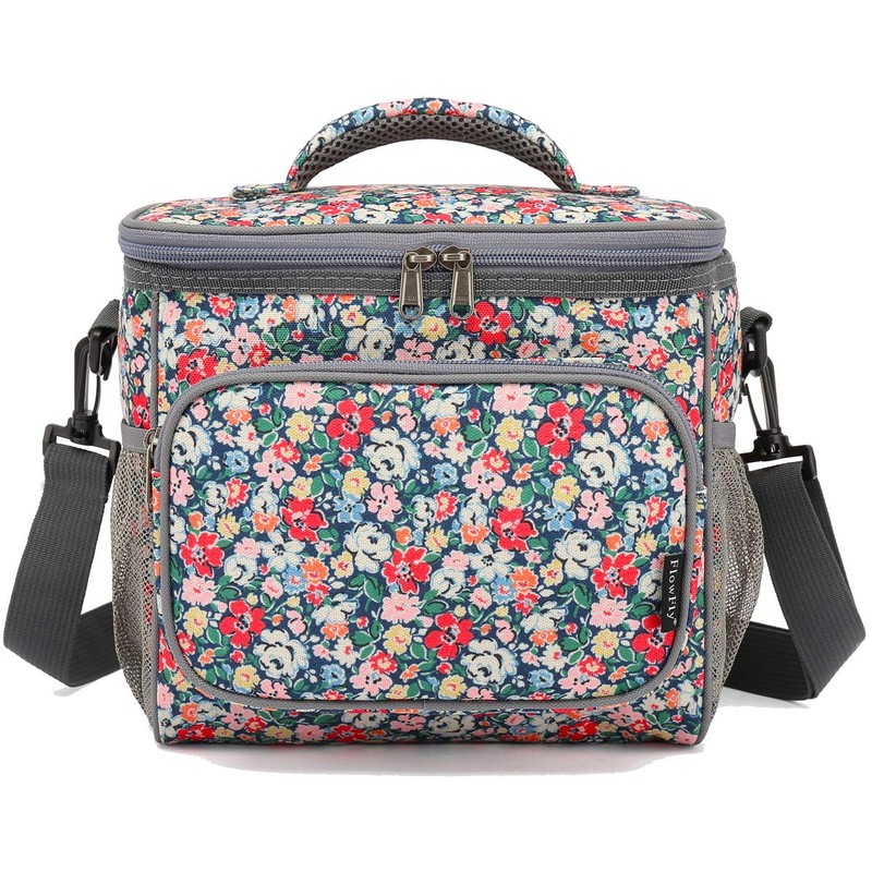FlowFly Insulated Lunch Bag Adult Lunch Box Large Cooler Tote