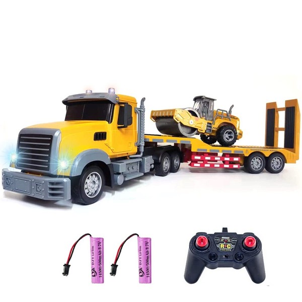 KNACKTOYZ Remote Control Semi Truck Toy For Kids - 1:24