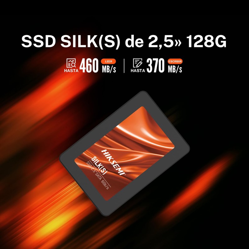HIKSEMI SSD Silk(S), SATA III de 2,5" (6Gb/s), Interno, Lectura: