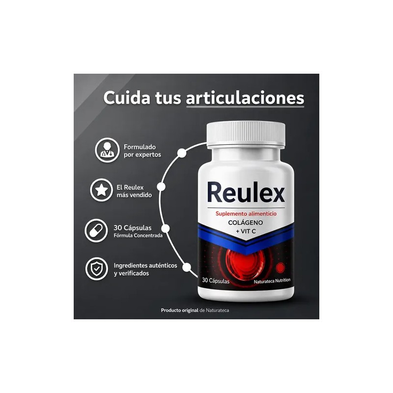 Reulex Frascos Colageno Msm Vitaminas Mas