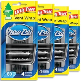 Little Trees Ambientador para Coche con Envoltura de Ventilación, Coche Nuevo (16 Ambientadores), CTK-52733-24