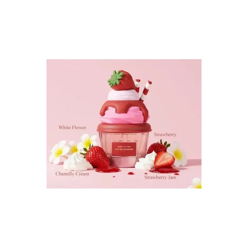 Give Me Gourmand Collection, Fruity Berry & Vanilla Cream Scent,