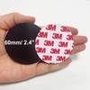 20Pack, 2.4" Big Round Magnets with Adhesive Backing, Precut Strong