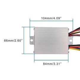GOOFIT Motorcycle Speed Controller 24V 250W Replacement For Electrical Scooter E Bike Scooter Tricycle Brush