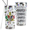 LLKJHGE OES Sorority Gift,OES Tumbler 20 oz Stainless Steel Insulated