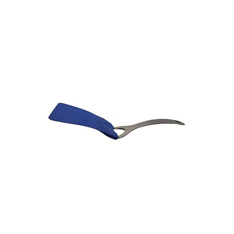 10" Stainless Steel Handle Flexible Nylon Head Turner Spatula (3