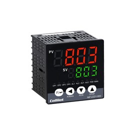 PID Temperature Controller, Coiliiot Voltage AC100-240V, LED Display, Relay & SSR Dual Output, One Alarm Output, PID Thermostat with K Thermocouple (72mm*72mm)