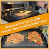 Universal Flat Top Griddle for Gas/Charcoal/Electric Grill, 25" x 16.5"