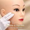 Bald Mannequin Head, PVC Manikin Head for Wigs Making and