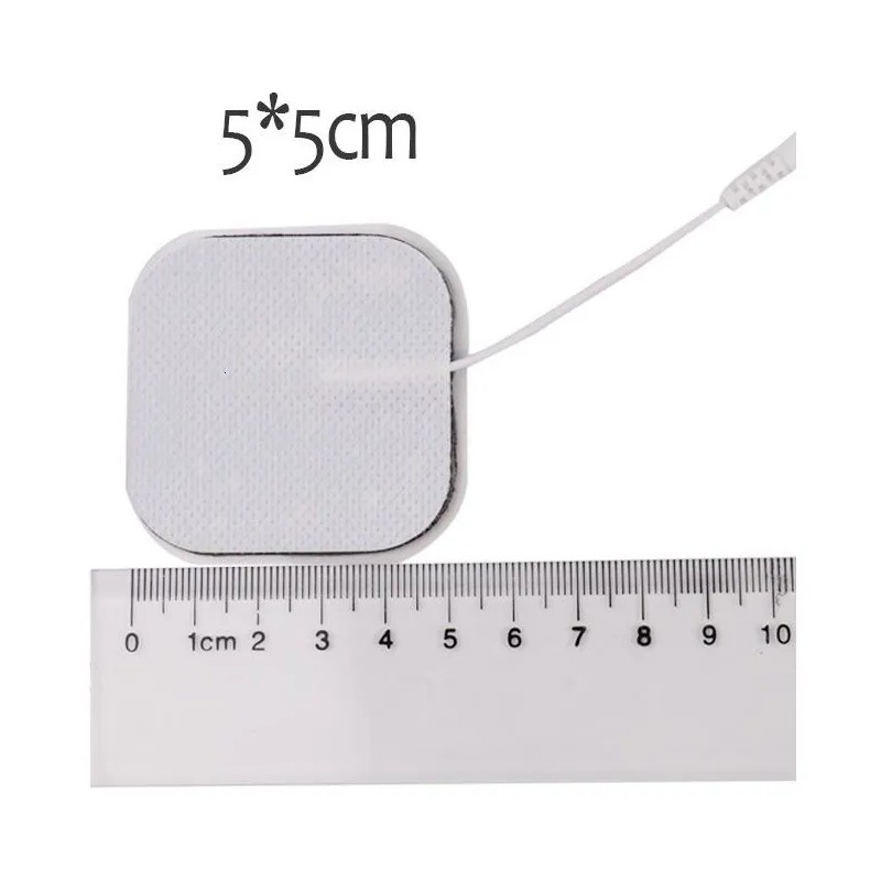 Diebe 10 Electrodos De Electroestimulador Tens De 5x5cm Hidrogel