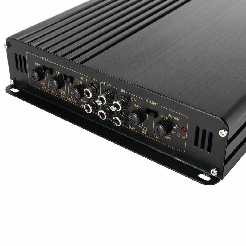 YaeCCC 5800W 4 Channel Car Amplifier 4 Ohms Slim Stereo
