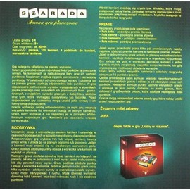 Szarada Gra Planszowa Towarzyska Imprezowa Rodzinna Board Game Po Polsku