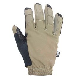 PIG Full Dexterity Tactical Cold Weather Gloves, Insulated, Touchscreen Compatible, Silicone Grip, for Shooting, 1 Pair, Coyote Brown, Large