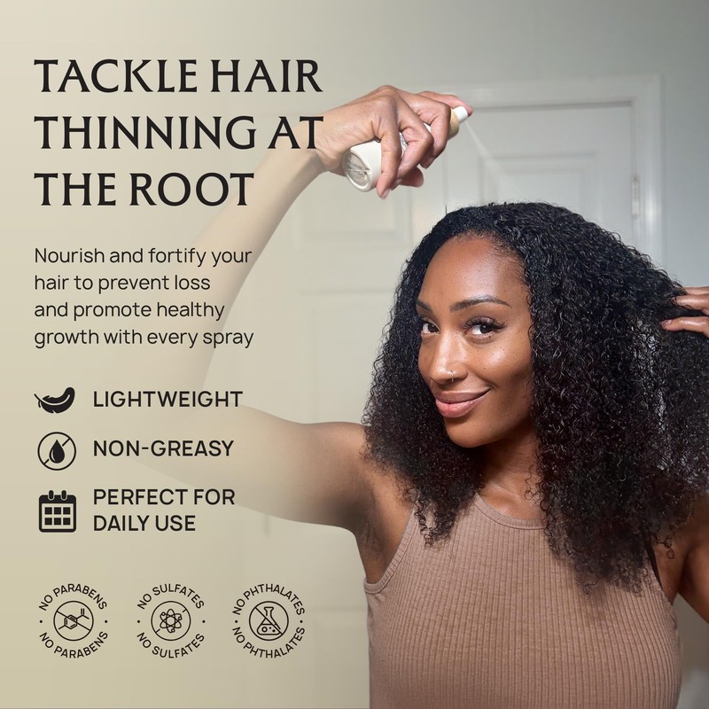 Lebanta Hair Growth Oil Spray - 100% Pure Ingredients For