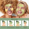 4pcs Mascarillas Arcilla Cuidado Piel, Limpieza, Exfoliación