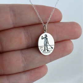 FashionJunkie4Life Dainty Tropical Summer Pendant Necklaces, Sterling Silver