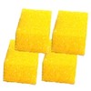 Set of 4 special sponges for silver stone, clay stone,