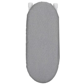 Tabla de Planchar, Mini Manga Plegable, Que Ahorra Espacio, Puños, Collares, Tabla de Planchar, Tablero de Mesa con Cubierta Extraíble Y Lavable para Uso en Viajes en Casa,(Paño de Plata)