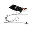 ToolFreak Agent Safety Glasses, Distortion Free Clear Wraparound Lenses with