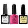 CND Original Shellac Hot Pop Pink Plus Base Coat Plus