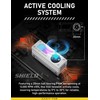 EZDIY-FAB Shield ARGB M.2 SSD Heatsink with Build-in 20mm PWM