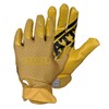 Battle Triple Threat Youth Receiver Gloves - Gold, X-Large