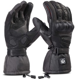 Heated Gloves for Men & Women, Electric Gloves Heated Gloves for Motorcycle, Skiing Hiking Cycling Hunting Raynaud & Arthritis