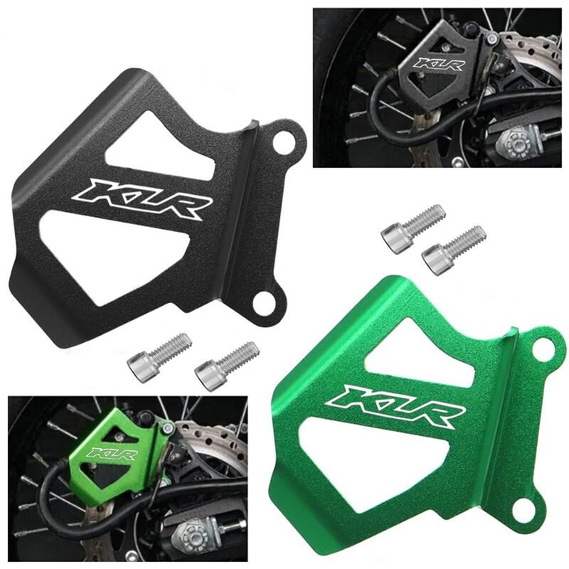 Motorcycle Front & Rear Brake Caliper Guard Cover for KLR650