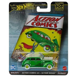Hot Wheels Collector Vehículo de Colección Sedan Action Comics #1