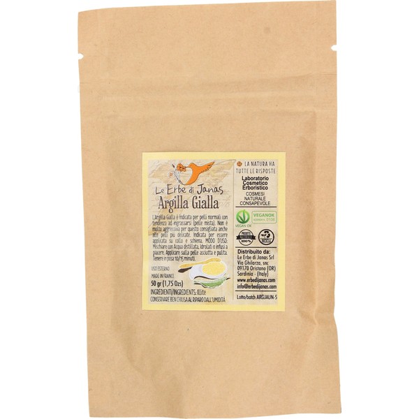Le Erbe di Janas Yellow Clay, 50 g