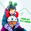 ParaWild Frog Helmet Accessories w/Sticky Hook & Loop Fastener Adhesive